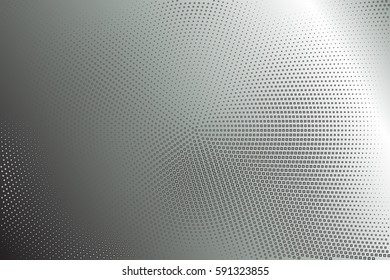 Abstract halftone pattern texture. Vector modern background for posters, sites, business cards, postcards, interior design. Perforated metal texture.