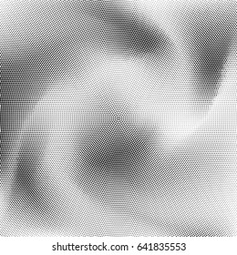 Abstract halftone pattern texture. Vector modern background for posters, sites, business cards, postcards, interior design.