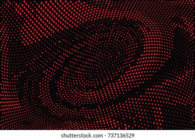 Abstract halftone pattern texture. Vector modern background for posters, sites, business cards, postcards, interior design.