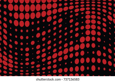 Abstract halftone pattern texture. Vector modern background for posters, sites, business cards, postcards, interior design.