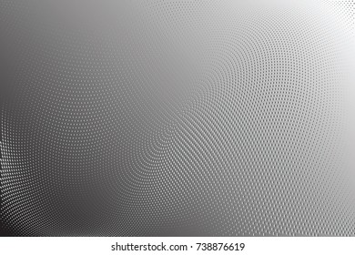 Abstract halftone pattern texture. Vector modern background for posters, sites, business cards, postcards, interior design. Perforated metal texture.