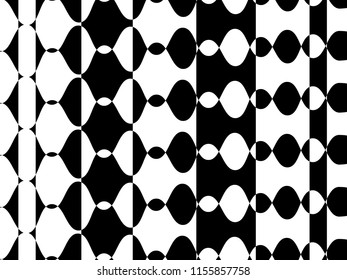 Abstract halftone pattern. Vector halftone background for design banners, posters, business projects, pop art texture, covers. Geometric black and white texture.