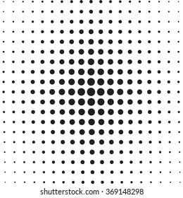 Abstract halftone pattern vector background