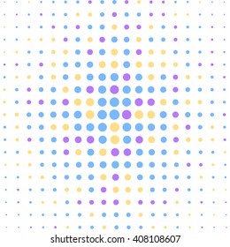 Abstract halftone pattern vector background. Halftone illustration with dots. 