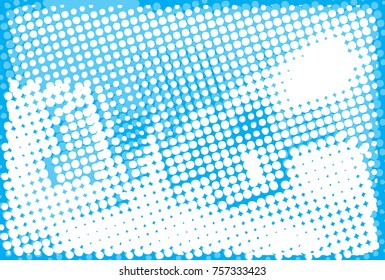 Abstract halftone pattern. Vector background template for your presentation. 