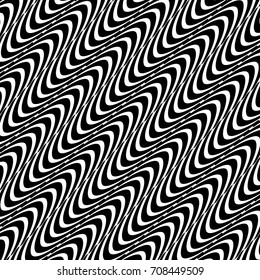 Abstract halftone pattern. Vector black and white background with visual effect for design banners, posters, business projects, web.