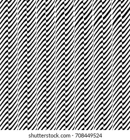 Abstract halftone pattern. Vector black and white background with visual effect for design banners, posters, business projects, web.