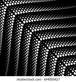 Abstract halftone pattern. Vector halftone dot background for design banners, posters, business projects, pop art texture.
