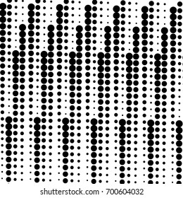 Abstract halftone pattern. Vector halftone dot background for design banners, posters, business projects, pop art texture.