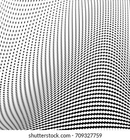 Abstract halftone pattern. Vector halftone dots  background for design banners, posters, business projects, pop art texture.Visual distortion.