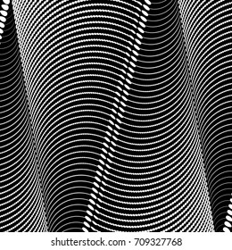 Abstract halftone pattern. Vector halftone dots  background for design banners, posters, business projects, pop art texture.Visual distortion.