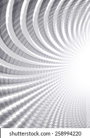 Abstract halftone perspective background (A4 size vertical page)