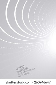 Abstract halftone perspective background (A4 size vertical page)