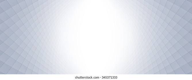 Abstract halftone perspective banner, background design