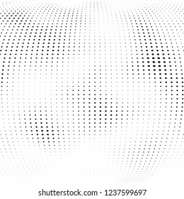 Abstract halftone points. Chaotic monochrome texture vector pattern