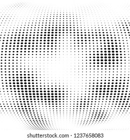Abstract halftone points. Chaotic monochrome texture vector pattern