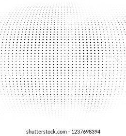Abstract halftone points. Chaotic monochrome texture vector pattern