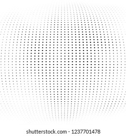 Abstract halftone points. Chaotic monochrome texture vector pattern