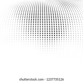 Abstract halftone points. Chaotic monochrome texture vector pattern