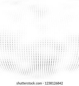 Abstract halftone points. Chaotic monochrome texture vector pattern