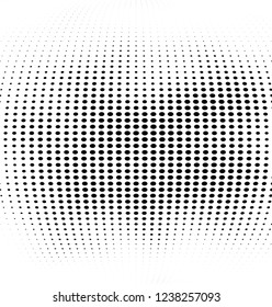 Abstract halftone points. Chaotic monochrome texture vector pattern