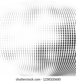 Abstract halftone points. Chaotic monochrome texture vector pattern