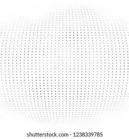 Abstract halftone points. Chaotic monochrome texture vector pattern