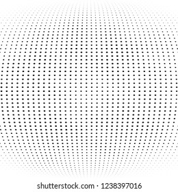Abstract halftone points. Chaotic monochrome texture vector pattern