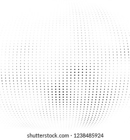 Abstract halftone points. Chaotic monochrome texture vector pattern