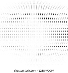 Abstract halftone points. Chaotic monochrome texture vector pattern