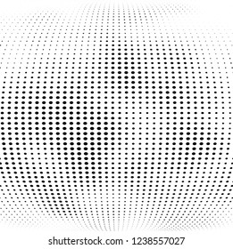 Abstract halftone points. Chaotic monochrome texture vector pattern