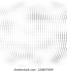 Abstract halftone points. Chaotic monochrome texture vector pattern