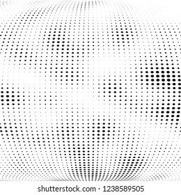 Abstract halftone points. Chaotic monochrome texture vector pattern