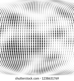 Abstract halftone points. Chaotic monochrome texture vector pattern