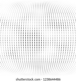 Abstract halftone points. Chaotic monochrome texture vector pattern