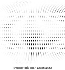 Abstract halftone points. Chaotic monochrome texture vector pattern