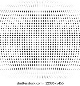 Abstract halftone points. Chaotic monochrome texture vector pattern