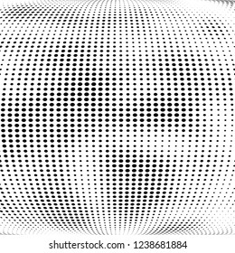 Abstract halftone points. Chaotic monochrome texture vector pattern
