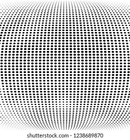 Abstract halftone points. Chaotic monochrome texture vector pattern