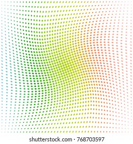 Abstract halftone points pattern. Design template vector illustration with dots. Modern dotted background for web sites, sticker labels,postcards,
banners, corporate identity, cover design