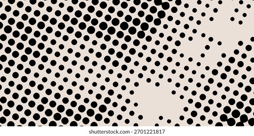 Abstrakter Halbton-Pop-Art-Texturhintergrund. Modernes kreatives Trenddesign in Vektorgrafik