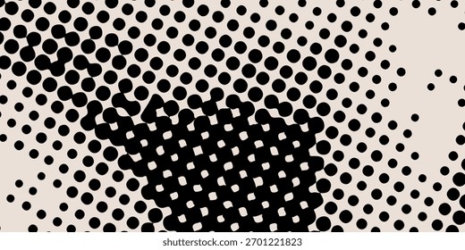 Meio-Tom Abstrato Pop Art Textura Fundo. Terno para banner, web, brochura, panfleto e apresentação