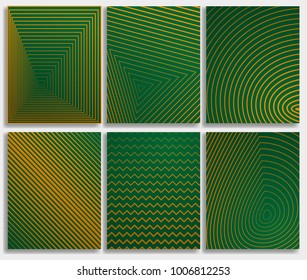 abstract halftone poster background template