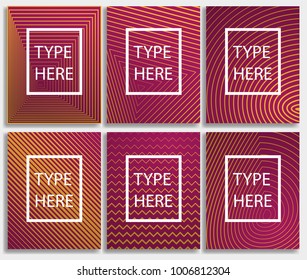 abstract halftone poster background template