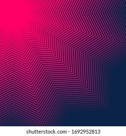 abstract halftone purple lines ober dark background