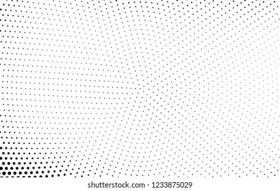 Abstract halftone radial