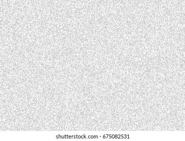Abstract halftone random dots vector horizontal pattern texture background. A4 paper size, vector illustration.