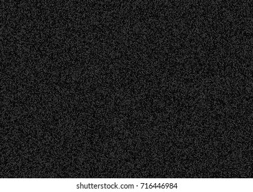 Abstract halftone random white dots vector horizontal pattern texture background. A4 paper size, vector illustration.