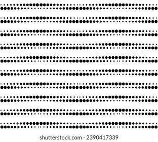 Abstract. Halftone seamless pattern background. vector.