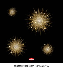 abstract halftone sphere for design element isolated on black background. vector illustration